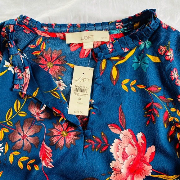 Floral Loft Petite Shift Dress - Picture 4 of 8